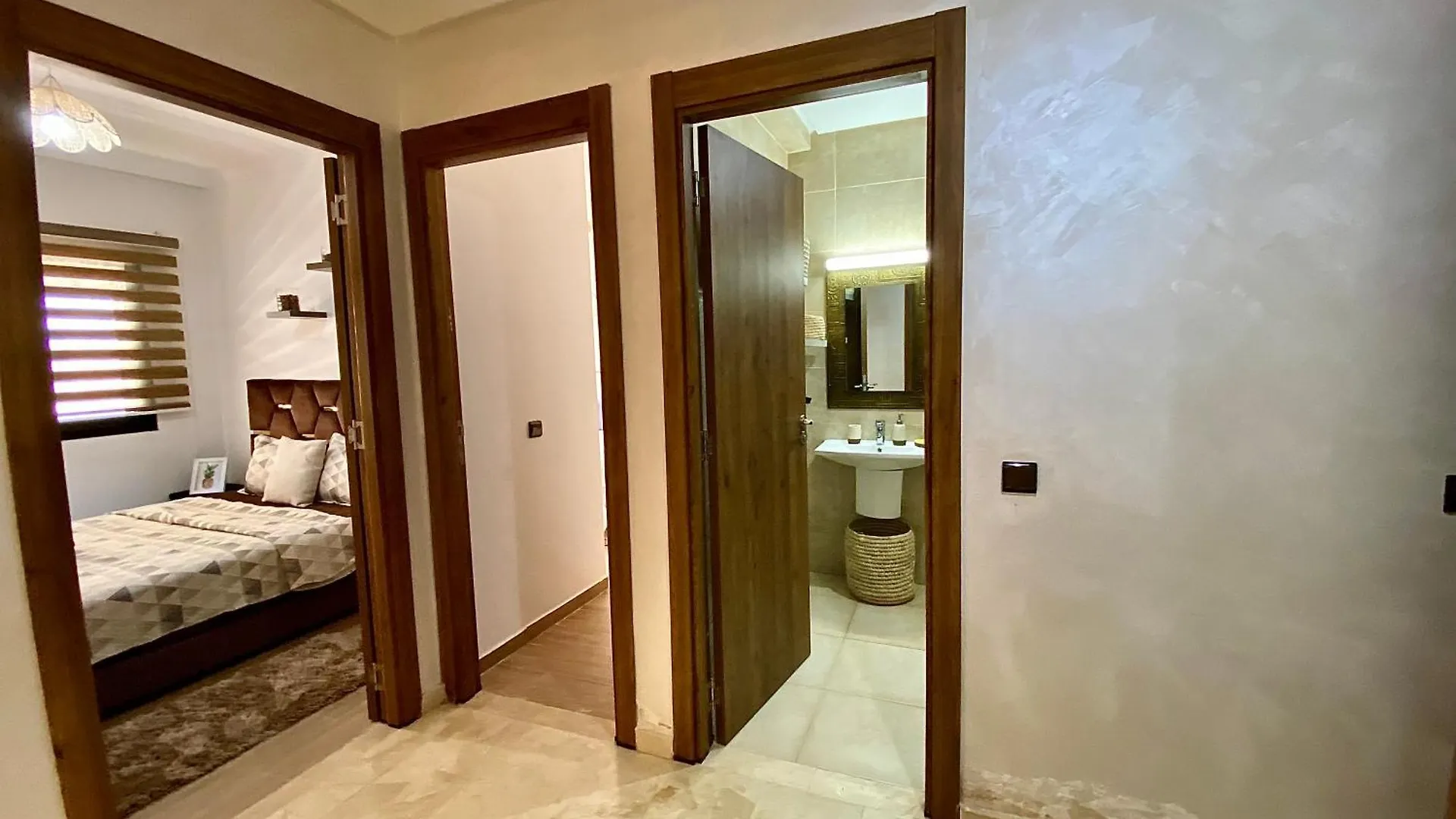 Apparte 2 Chambres Luxe En Face La Gare Gueliz Marrakesh Apartment