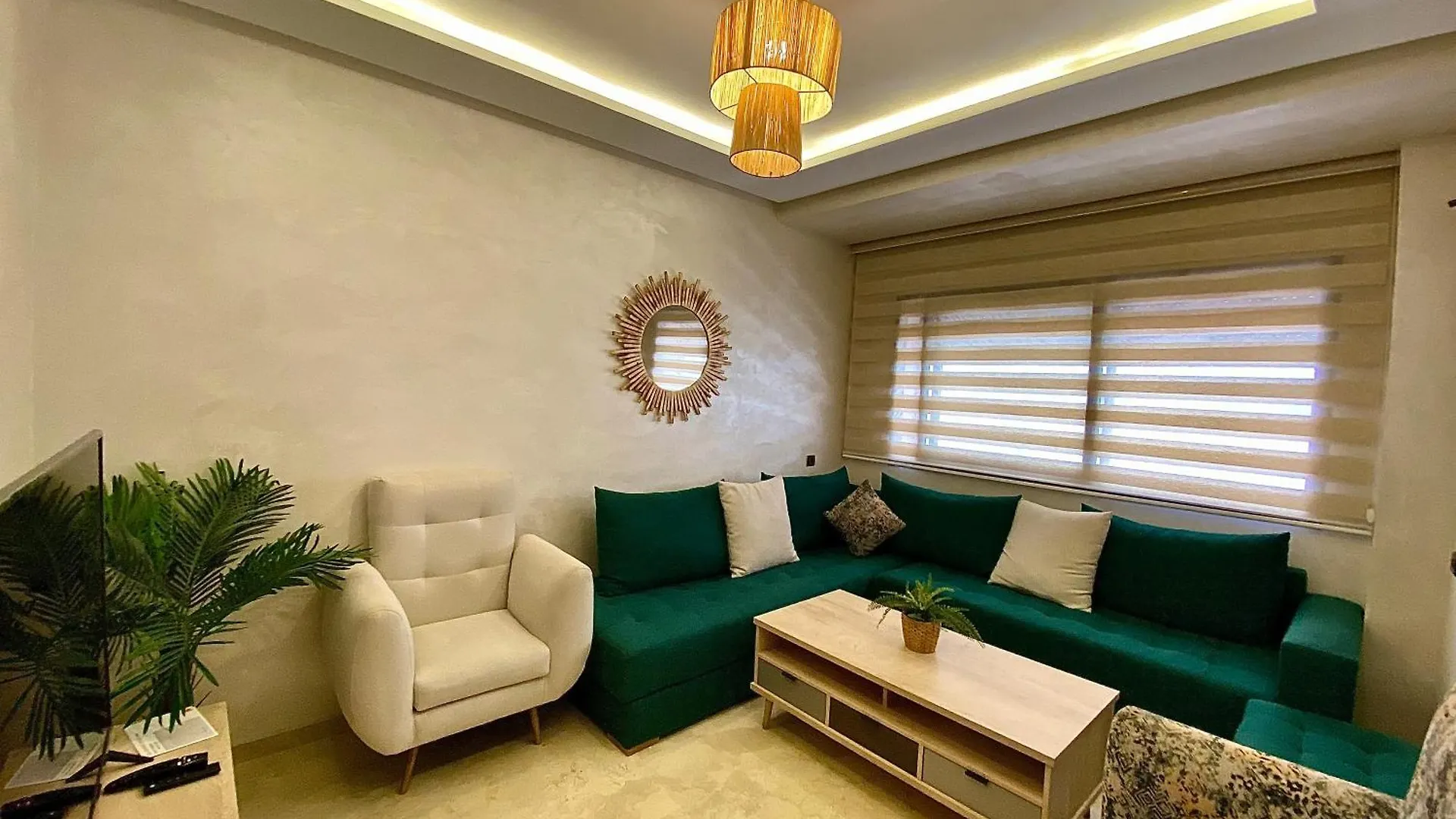 Apparte 2 Chambres Luxe En Face La Gare Gueliz Marrakesh