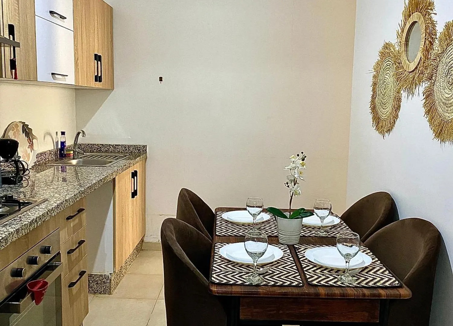 Apparte 2 Chambres Luxe En Face La Gare Gueliz Marrakesh Apartment